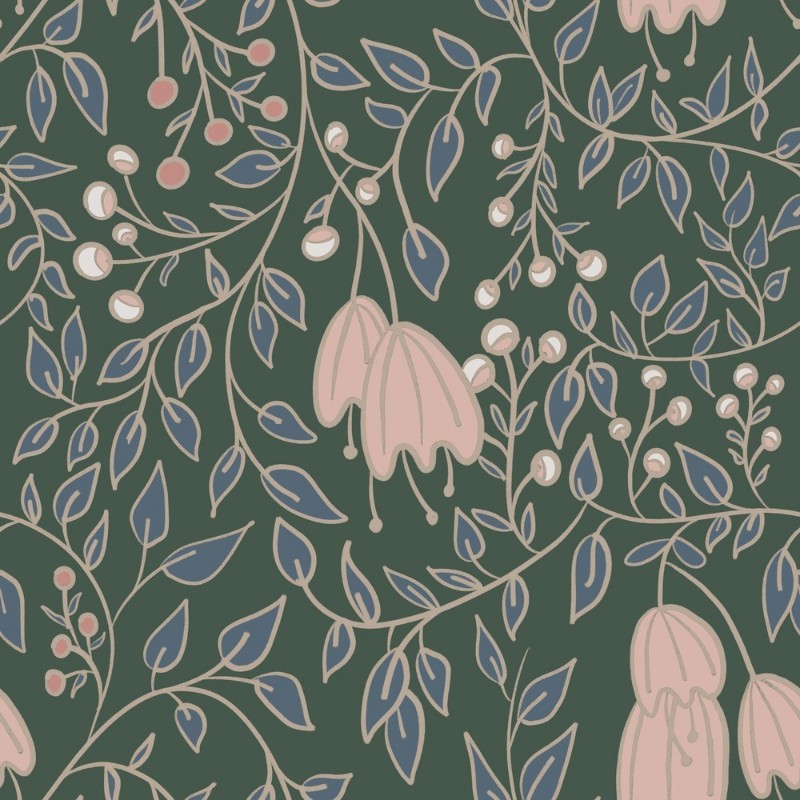 Bild på Färgsättning Curly Bells in Green - 1032201-02 - 10526-01